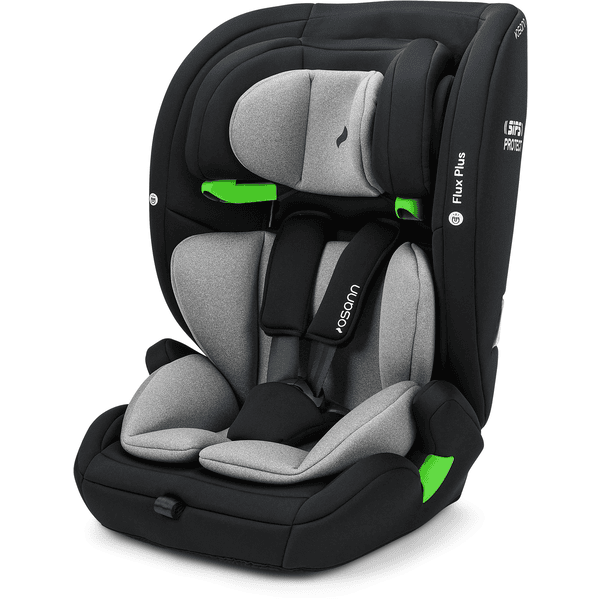 osann Kinderautositz Flux Plus iSize Grey Melange