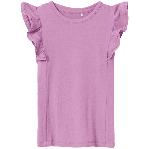 name it T-Shirt Nmfjulia Smoky Grape