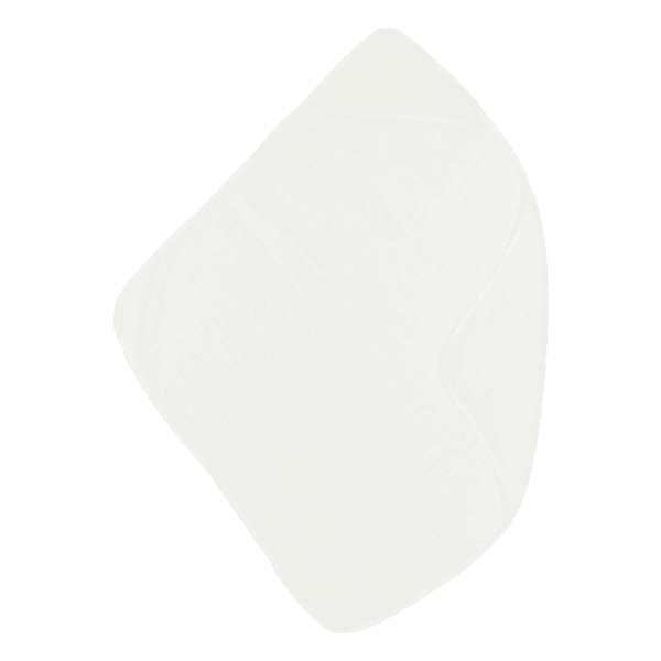 MEYCO Musslin Asciugamano con cappuccio Uni Off white 80 x 80 cm
