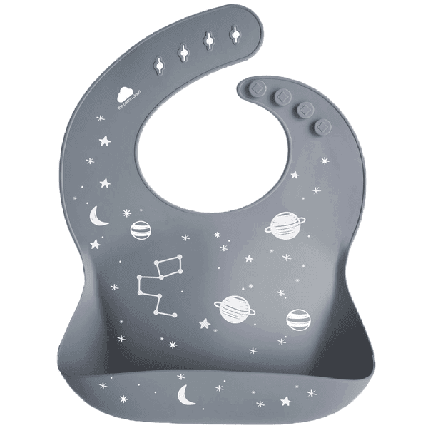 The Cotton Cloud Bib Galaxy lavet af silikone