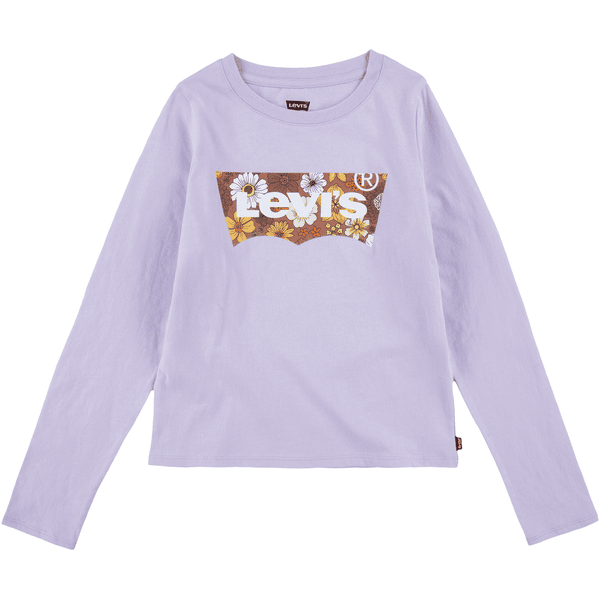 Levi s t shirt manches longues fille violet roseoubleu.fr