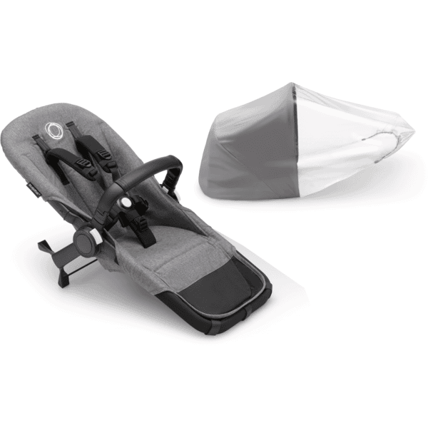 bugaboo Erweiterungsset Donkey 5 Duo Black/Grey Melange