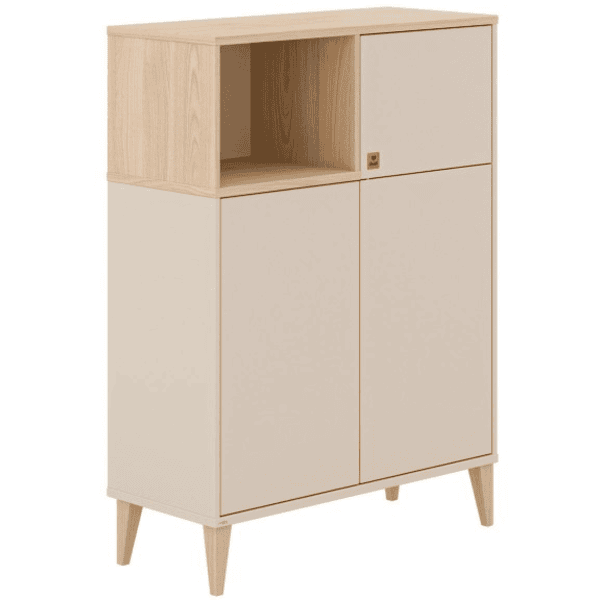 PAIDI Highboard Mila + Ben 2 türig cashmere beige