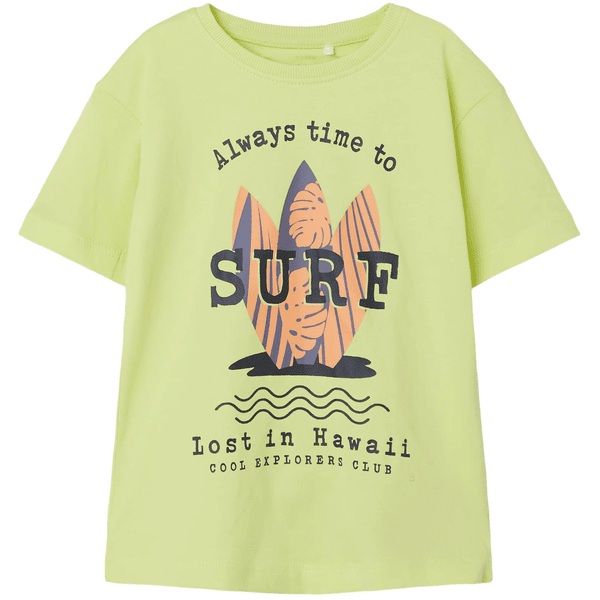 name it T-shirt Nmmvagno Sunny Lime