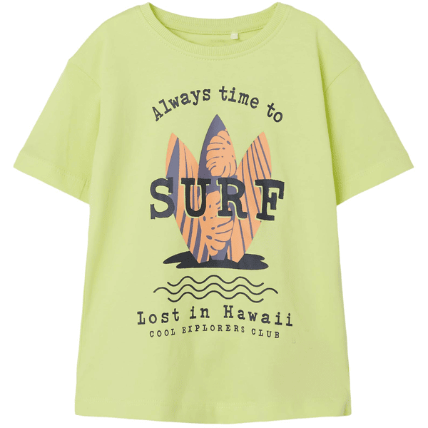 name it T-Shirt Nmmvagno Sunny Lime