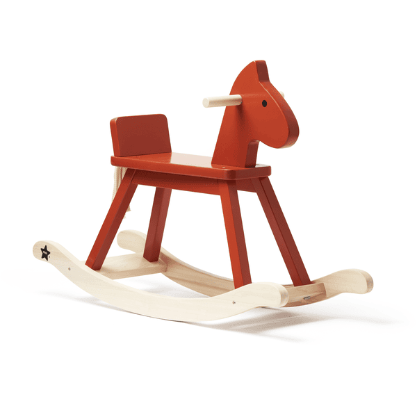 Kids Concept ® Houpací kůň orange - červený Carl Larsson 