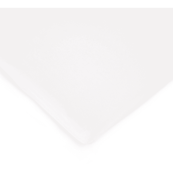 CHILDHOME Lenzuolo organico 50 x 90 cm bianco
