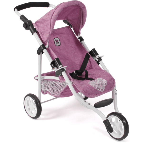 BAYER CHIC 2000 Puppenbuggy LOLA Jeans pink