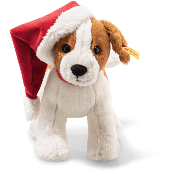 Steiff Snuffy hond 27 br./beige Gezellige Kerstmis