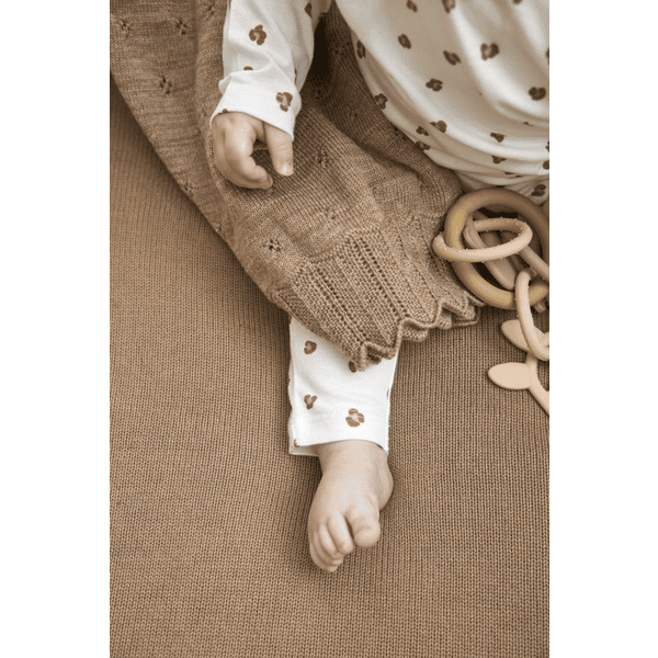 MEYCO Acolchado para parque infantil bebé Mini Knots Sand 