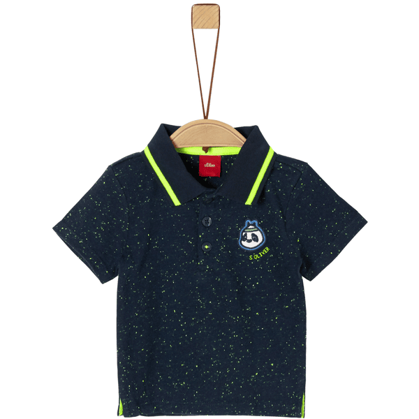 s. Oliver Poloshirt marineblå melange