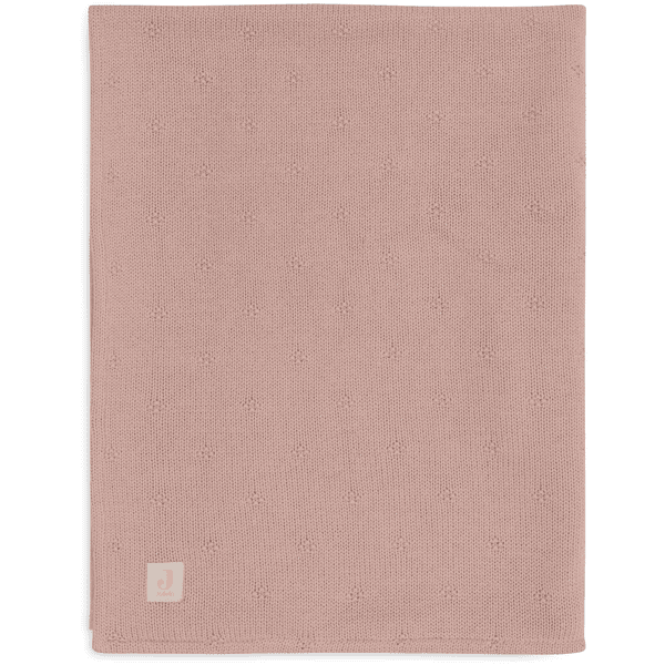 jollein Decke Cosy Knit Wild Rose/Velvet 100 x 150cm