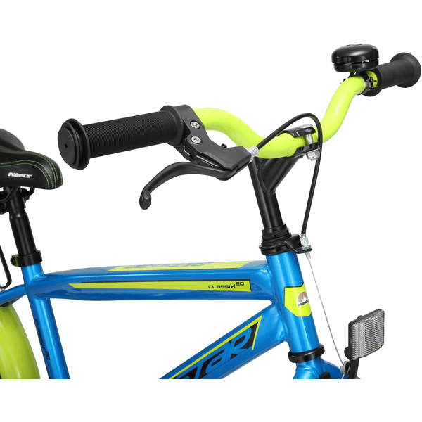 Bikestar Kinderrad 20 Zoll City Urban grün blau