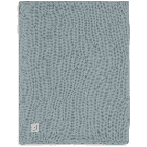 jollein Decke Cosy Knit Sea Green/Velvet 100 x 150cm