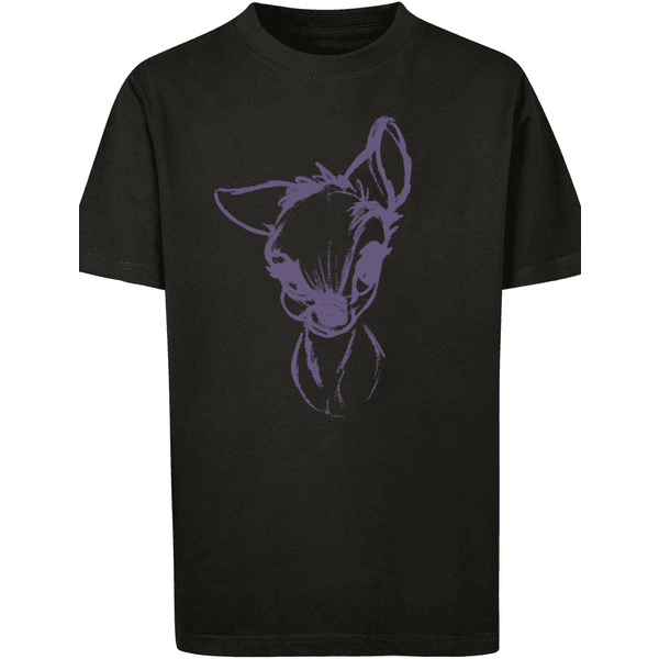 Mood Disney schwarz T-Shirt F4NT4STIC Bambi