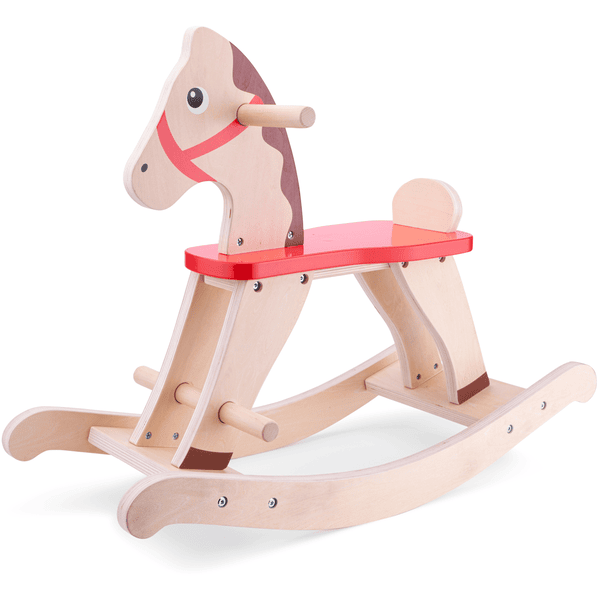 Cheval à Bascule 2 En 1 Blanc Hape - Enfant