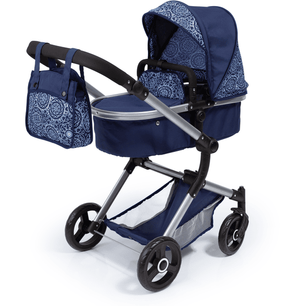 bayer Design Cochecito de muñecas combinable Finn, azul