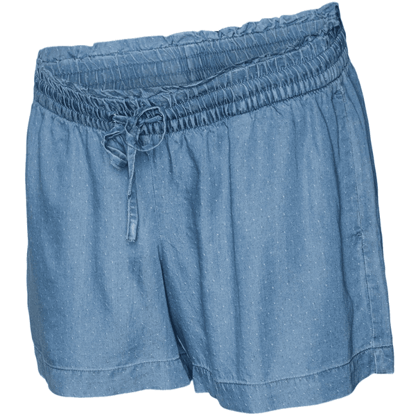 VERO MODA Materiał ciążowy shorts VMMLILIANA Medium Blue Denim