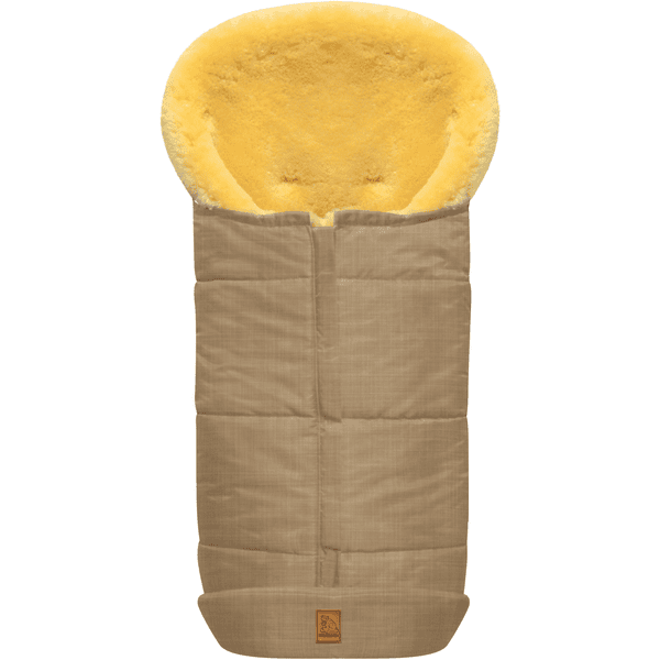 Heitmann Premium Lammfellfußsack beige