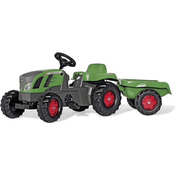 ROLLY TOYS Traktor Fendt 516 Vario z przyczepą rollyKid Trailer 013166