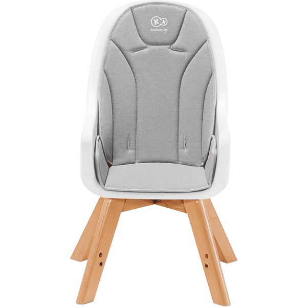 Kinderkraft TIXI Chaise haute bébé 2en1 Evolutive de 6 mois à 5