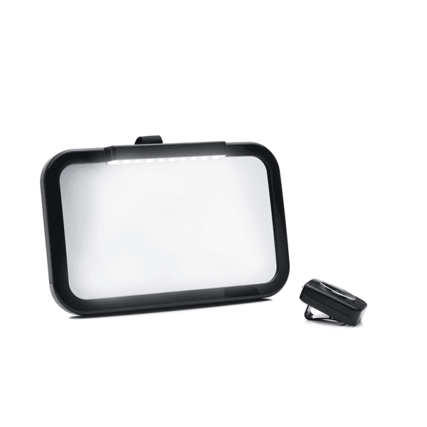 fillikid Autospiegel mit LED Schwarz