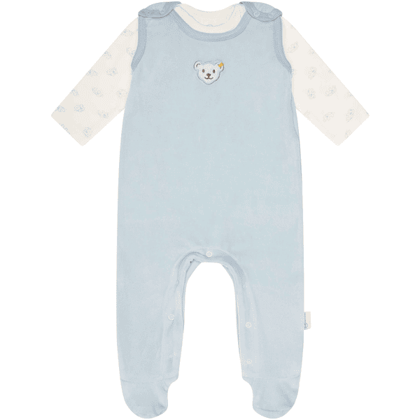 Steiff Romper set celestial blue