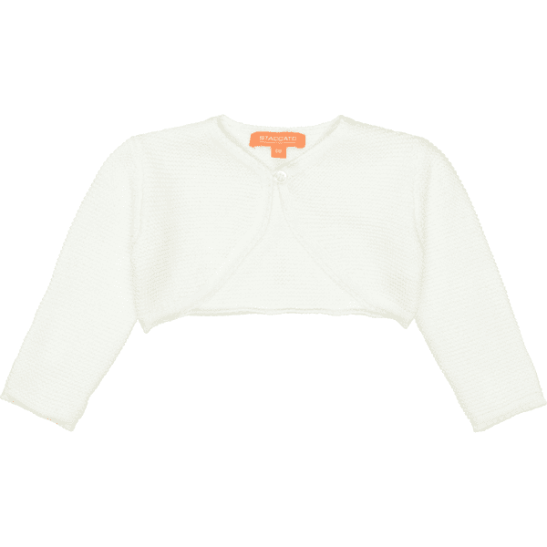  STACCATO  Boléro en tricot off white 