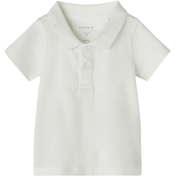 name it Poloshirt Nbmflemming White Alyssum