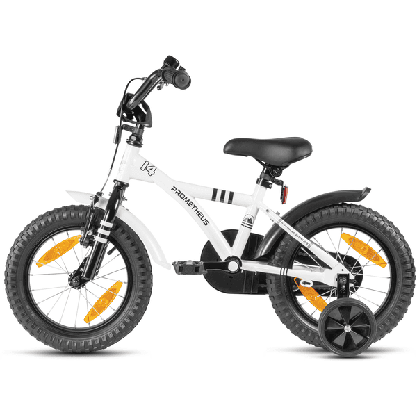 PROMETHEUS BICYCLES V lo enfant 14 pouces stabilisateurs blanc