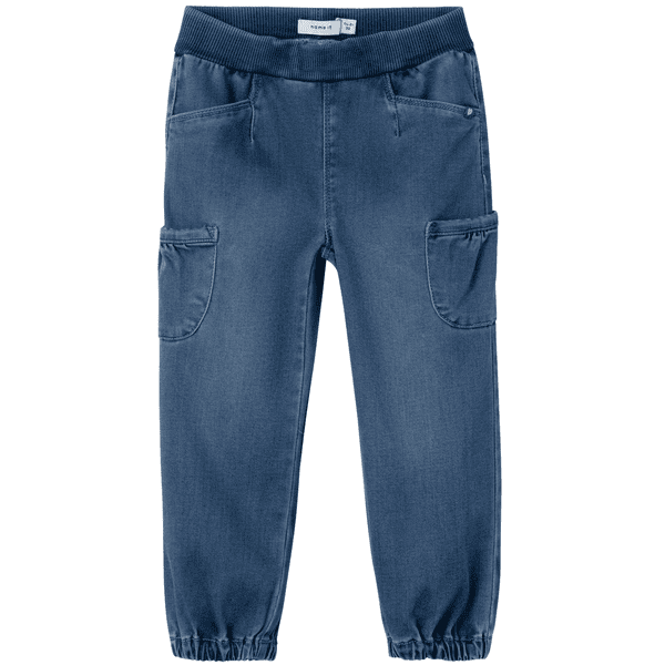 name it Medium Džíny Nmfbella Blue Denim