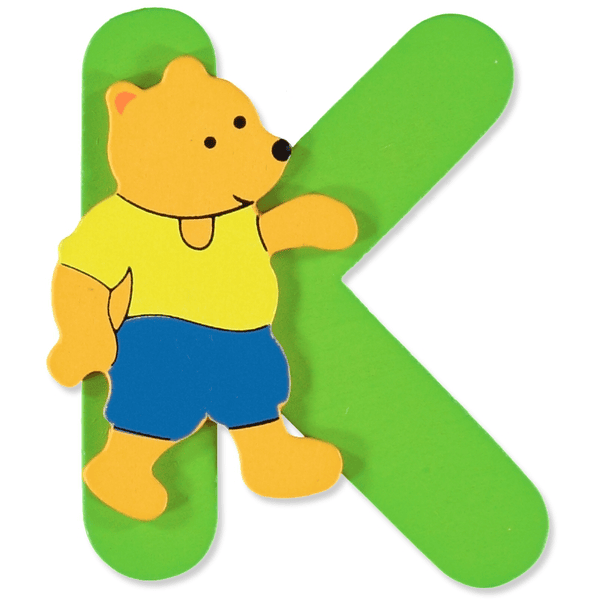 BIECO Medvědí písmenko "K"