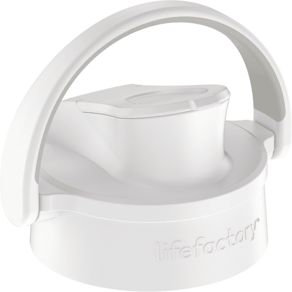 lifefactory Active Cap arctic white für Glasflaschen