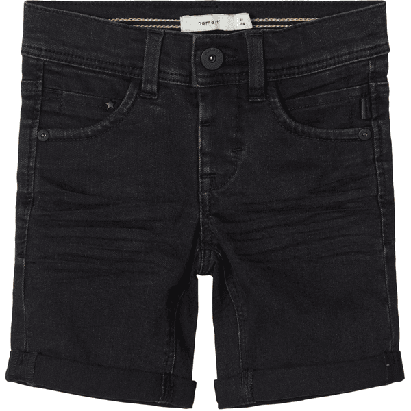 name it Short enfant NMMSOFUS Black Denim 