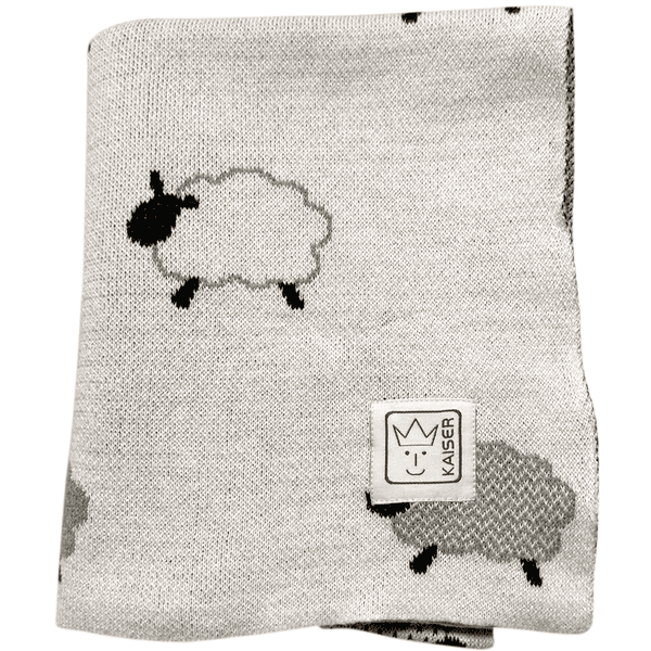 Kaiser Coperta per neonati SHEEP bio cotton natural combo