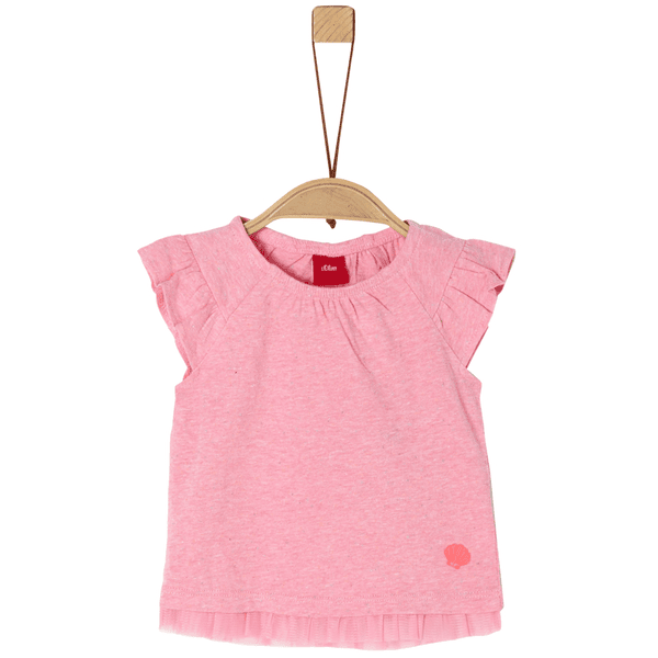 s. Olive r T-shirt pink melange