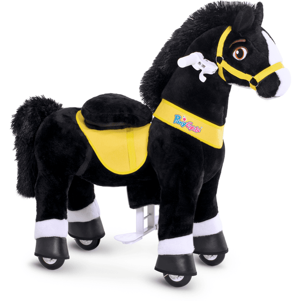 Peluche cheval noir • Ma Peluche