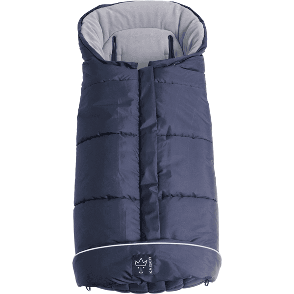 KAISER Thermo-Fleecefußsack Pooly navy