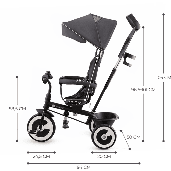 Triciclo cheap kinderkraft aston