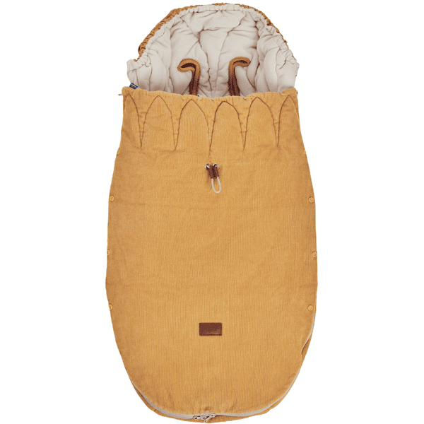 Najell Winterfußsack Dijon Yellow Cord