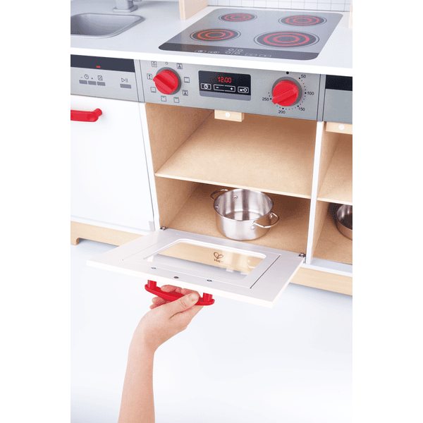 Hape Cuisinière enfant mini et barbecue bois E3151