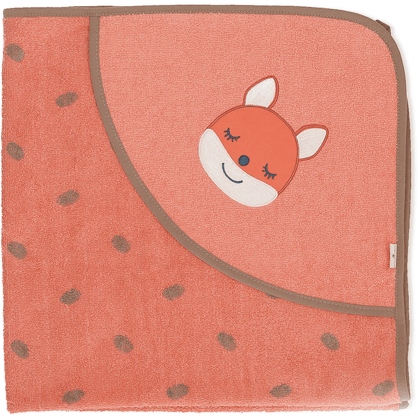 Sterntaler GOTS Hupullinen kylpypyyhe Enna coral 80 x 80 cm Enna coral 80 x 80 c