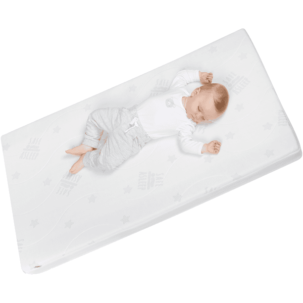 Matelas pour lit bébé safe asleep® AIR BALANCE EASY, 60 x 120 x 9 cm –  roba