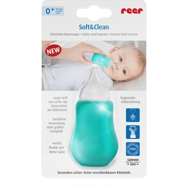 reer Aspiratore nasale Soft& Clean 