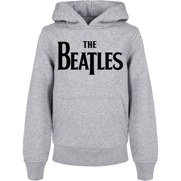 F4NT4STIC Basic Kids Hoodie The Beatles Drop T Logo heathergrey