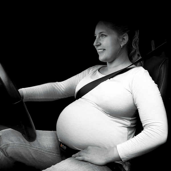 BeSafe Pregnant iZi fix Schwangerschaftsgurt schwarz/grau 