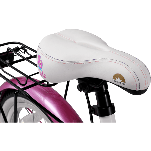 Parásito segmento Arriesgado bikestar Bicicleta para niños 16" Classic Premium security rosa blanco -  rosaoazul.es
