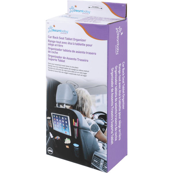 Dreambaby® Autorücksitz-Organisator / Tablet-Halter, Schwarz 