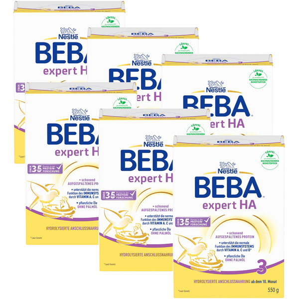 Nestlé Folgenahrung BEBA EXPERT HA 3 6x 550 g ab dem 10. Monat