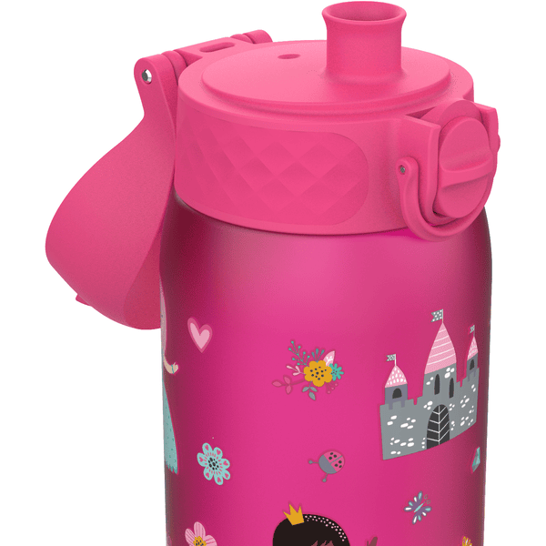 ion8 Bottiglia per bambini a prova di perdite 350 m Principesse / rosa 